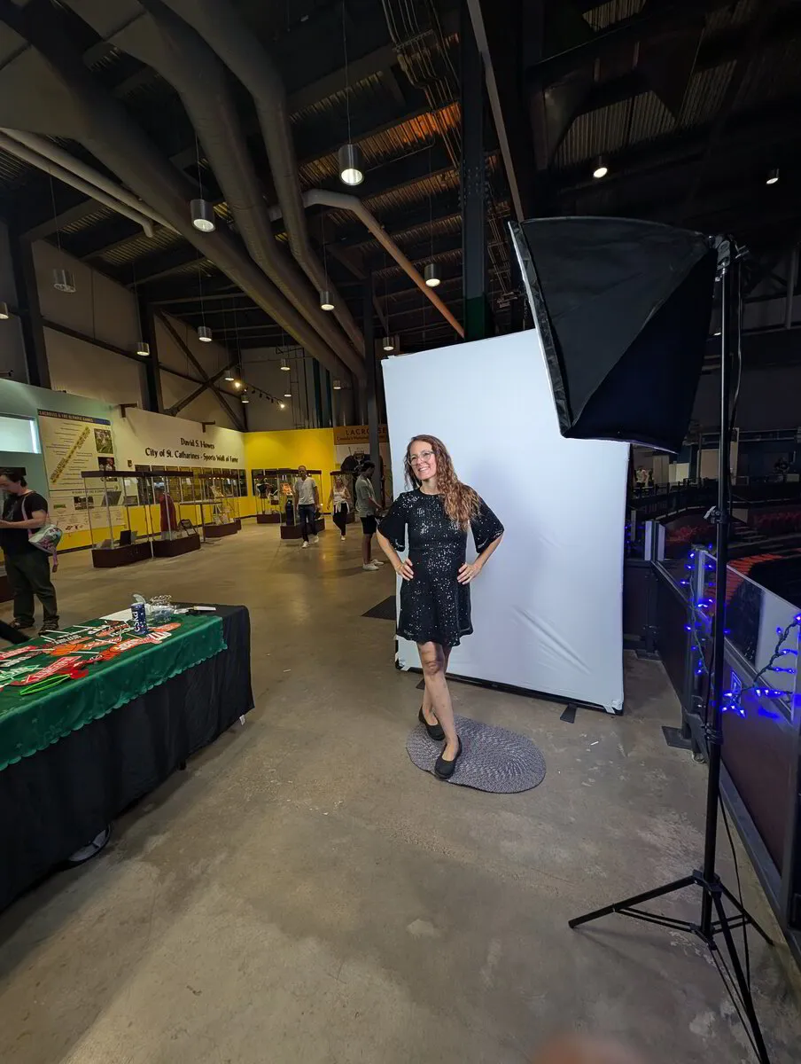 Spartacus Photo Booth live event setup ready for guests